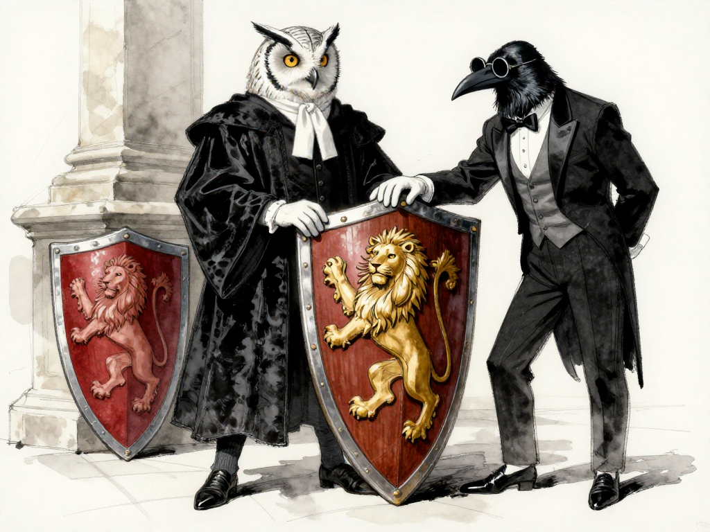 Pernah dengar tak? 'Heraldic attitudes'.